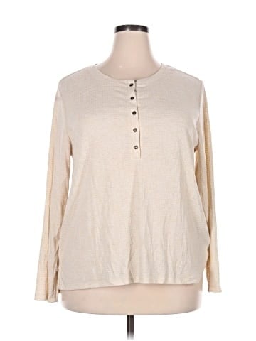 G.H. Bass & Co. Long Sleeve Henley (view 1)