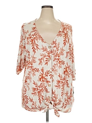 I.N. Studio Short Sleeve Blouse (view 1)