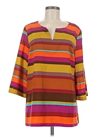 Coldwater Creek 3/4 Sleeve Top (view 1)