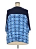 Ruby Rd. Blue 3/4 Sleeve Blouse Size 3X - photo 2