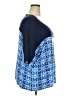 Ruby Rd. Blue 3/4 Sleeve Blouse Size 3X - photo 4