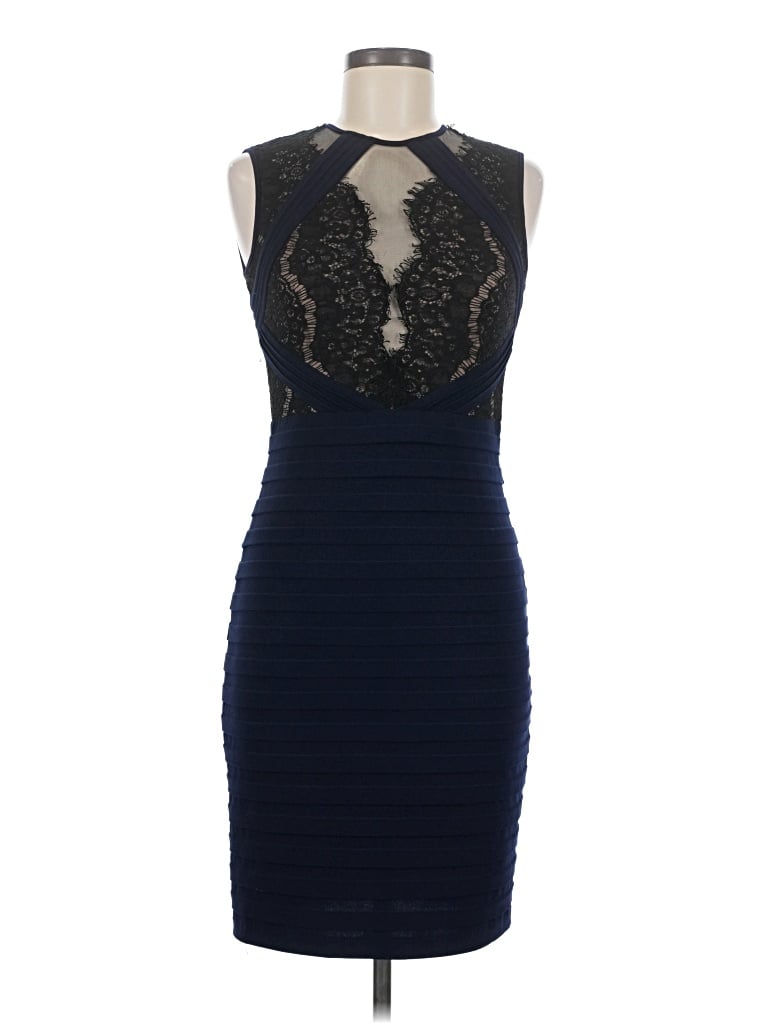 Pre-owned Xscape Cocktail Dress In Blue