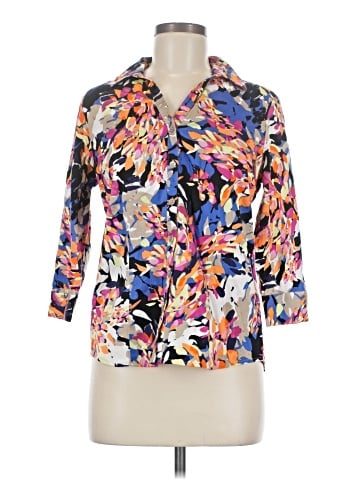 Dana Buchman 3/4 Sleeve Blouse (view 1)