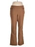 Violets & Roses Solid Brown Active Pants Size 16 - photo 1