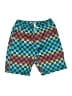 Lands' End Argyle Blue Board Shorts Size 10 - 12 - photo 1
