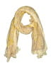 Unbranded Paisley Yellow Scarf One size - photo 1