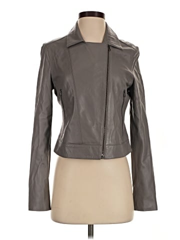 L'Agence Leather Jacket (view 1)