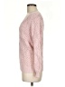 Ann Taylor LOFT 100% Cotton Hearts Pink Pullover Sweater Size M - photo 5