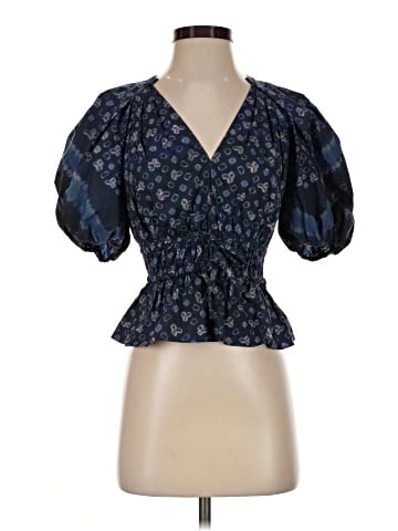 Ulla Johnson Short Sleeve Blouse (view 1)