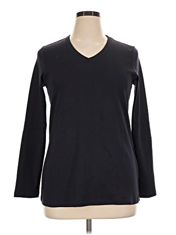 Lands' End 3/4 Sleeve T-Shirt (view 1)
