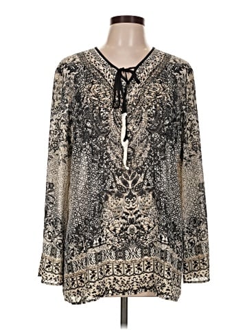 Belle By Kim Gravel Long Sleeve Blouse (view 1)