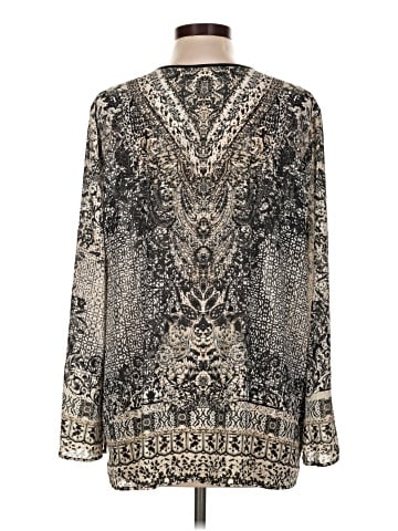 Belle By Kim Gravel Long Sleeve Blouse (view 2)