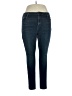 Old Navy Solid Blue Jeans Size 14 - photo 1