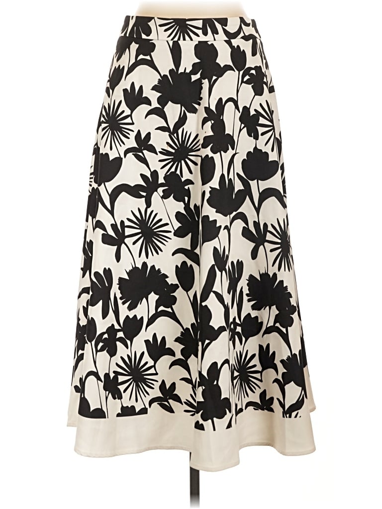 Pre-owned Motf Casual Skirt In Ivory