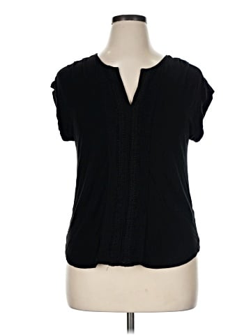 Cable & Gauge Short Sleeve Blouse (view 1)