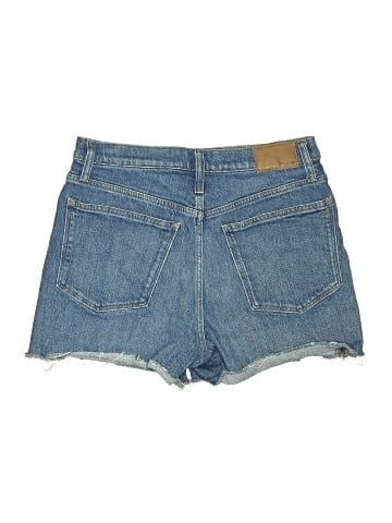 Madewell High-Rise Denim Shorts in Coeling Wash (view 2)