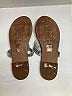 Lascana Silver Flip Flops Size 8 - photo 4