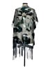 Chico's 100% Polyester Gray Blue Kimono Size M - photo 2