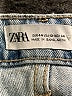 Zara Hearts Blue Jeans Size 12 - photo 4