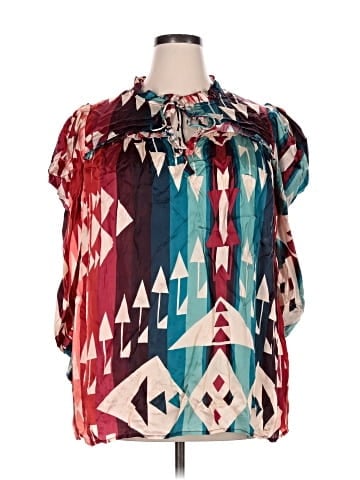 Ranna Gill Short Sleeve Blouse (view 1)