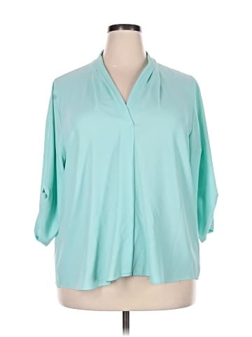Calvin Klein 3/4 Sleeve Blouse (view 1)