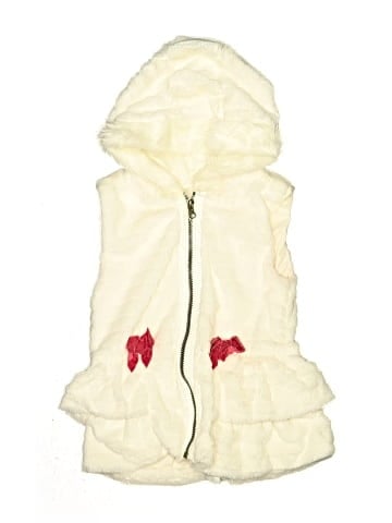 Little Lass Faux Fur Vest (view 1)