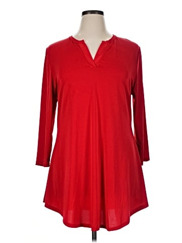 Lily by Firmiana 3/4 Sleeve Blouse (view 1)