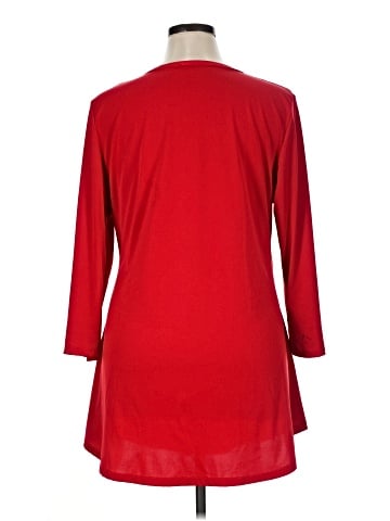 Lily by Firmiana 3/4 Sleeve Blouse (view 2)