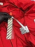 OFF-WHITE 100% Polyester Solid Red Puffer Jacket Size EU 40 / US 10 - photo 3