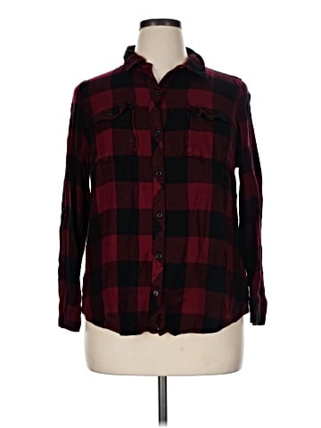 Boutique + Long Sleeve Button-Down Shirt (view 1)