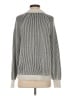 525 America 100% Cotton Houndstooth Silver Pullover Sweater Size S - photo 2