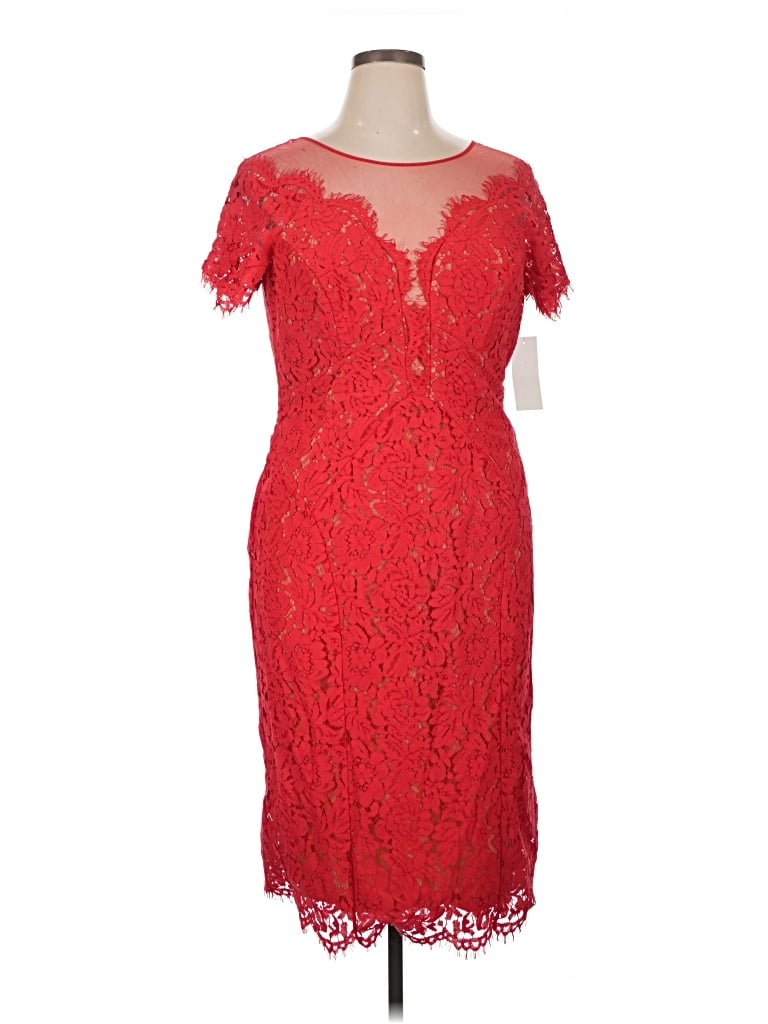 Rene Ruiz Collection Cocktail Dress In Red