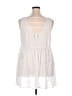 Torrid Ivory Sleeveless Blouse Size 2X Plus (2) - photo 2