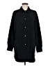 Zara Black 3/4 Sleeve Button-Down Shirt Size M - photo 1