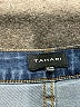 Tahari Solid Blue Jeans Size 10 - photo 7