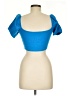 Zara Blue Short Sleeve Top Size M - photo 2