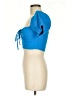 Zara Blue Short Sleeve Top Size M - photo 5