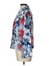 Ruby Rd. Floral Blue Long Sleeve Blouse Size 12 - photo 5
