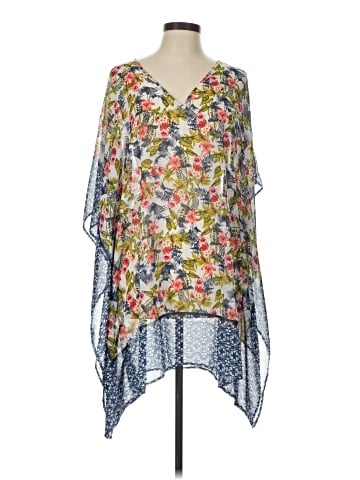 Margaritaville 3/4 Sleeve Blouse (view 1)