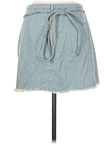 Topshop Denim Skirt (view 2)