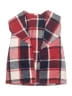 Shein Plaid Red Sweater Vest Size 6 - photo 1