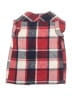 Shein Plaid Red Sweater Vest Size 6 - photo 2
