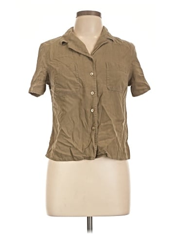 Kate Hill Short Sleeve Silk Top (view 1)