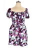 Love 100% Rayon Purple Romper Size 3X - photo 1
