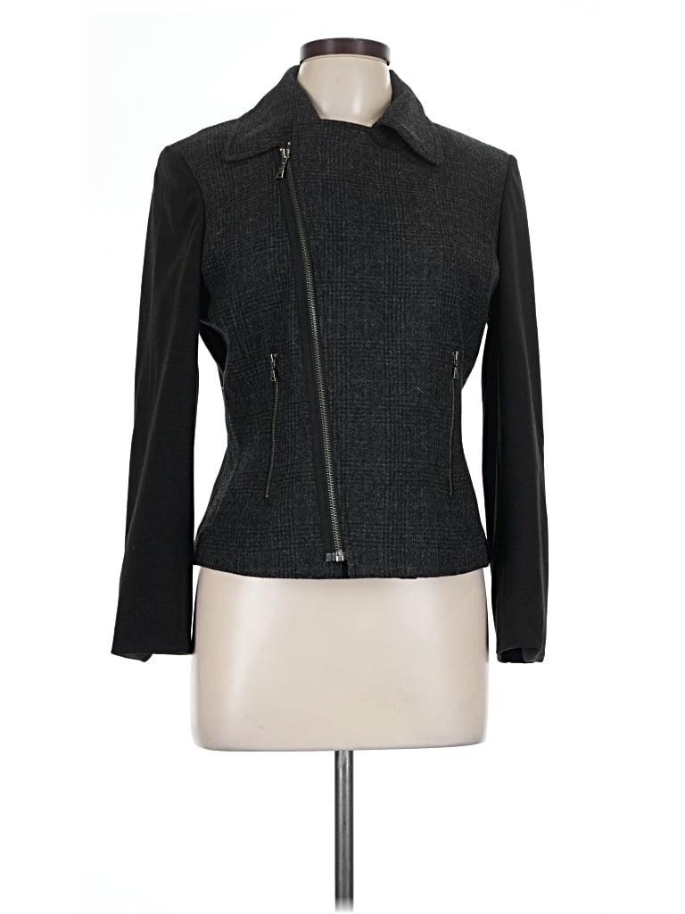 Pre-owned Tahari Jacket In Gray