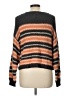Billabong Stripes Orange Pullover Sweater Size L - photo 2