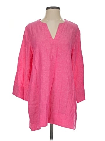 Lands' End 3/4 Sleeve T-Shirt (view 1)