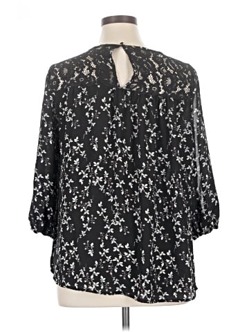 Want and Need 3/4 Sleeve Blouse (view 2)