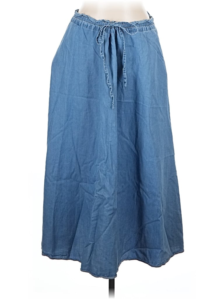 Pre-owned Whistles Denim Skirt In Blue