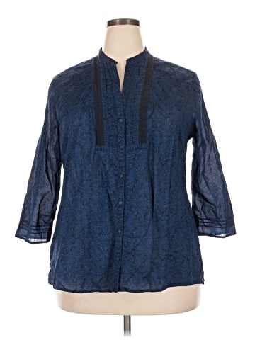 Eddie Bauer 3/4 Sleeve Blouse (view 1)